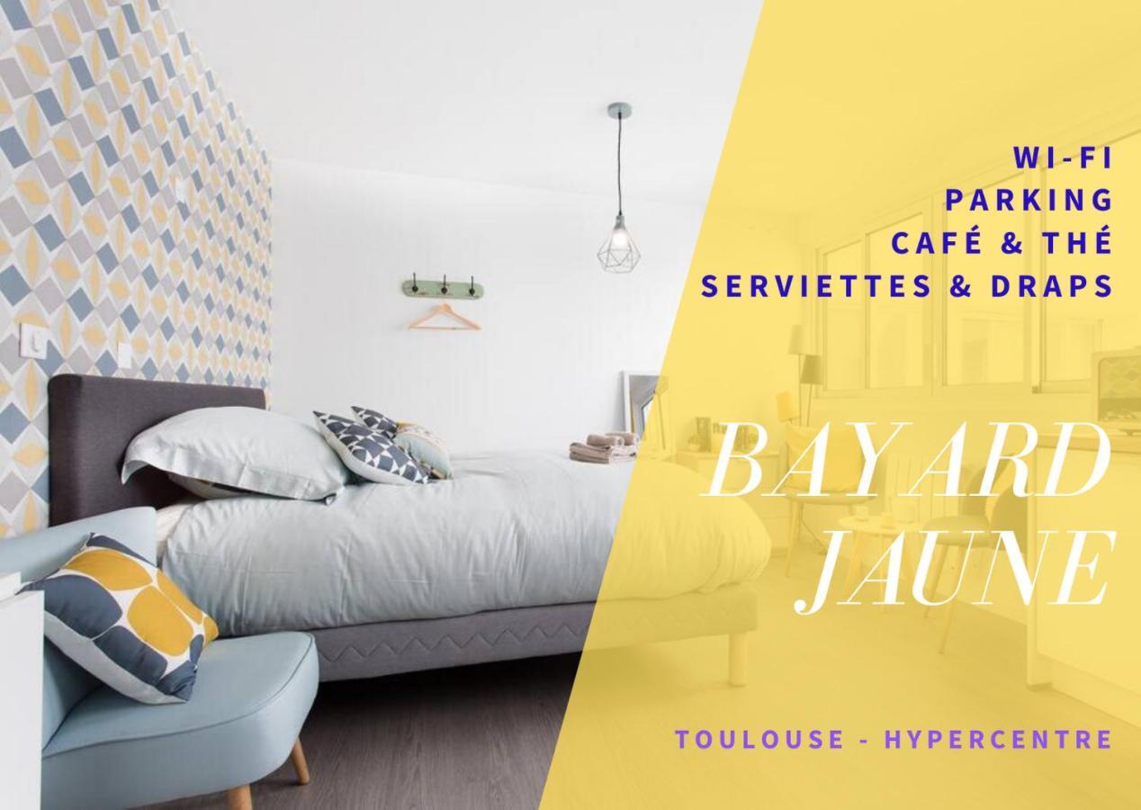 Le Bayard Jaune - Parking & Gare Sncf Toulouse Exterior foto